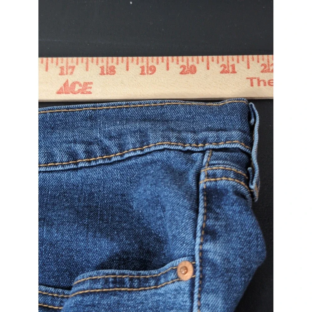 Levi's 514 Men's 42 X 30 Dark Stretch Western Jeans Cowboy Straight Stretch